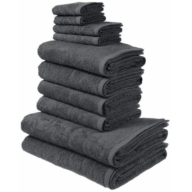 my home 10 teiliges Handtuch Set Inga in vielen Farben ab 19,99€ (statt 30€)