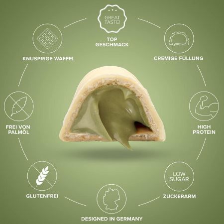 💪 12er Pack IronMaxx Proteino White Chocolate Pistachio ab 13,58€ (statt 24€)