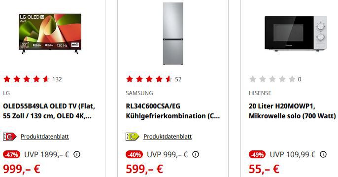 🔥🎇 Media Markt Final Countdown Deals   z.B. TCHIBO Kaffeevollautomat für 189€ (statt 249€)