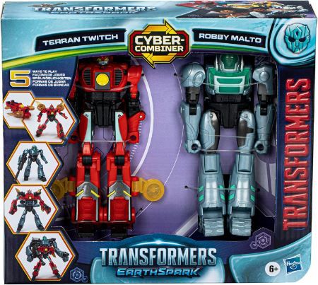 Transformers EarthSpark Cyber Combiner Action Figuren für 15,37€ (statt 30€)