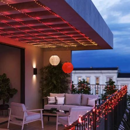 🎄 Philips Hue Festavia Lichterkette, 20m, 250 LEDs + GRATIS Bridge für 179,95€ (statt 211€)