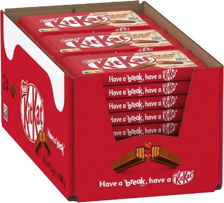 🍫 24er Pack Nestlé KitKat Classic Schokoriegel für 11,99€ (statt 18€)