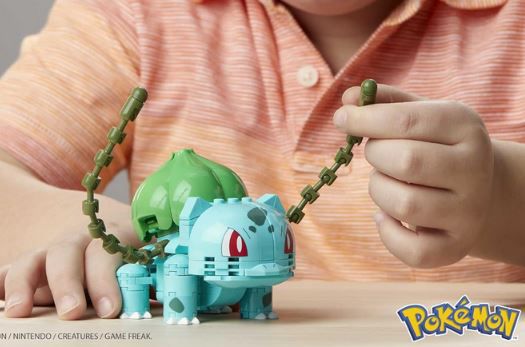 MEGA Pokemon Bisasam Bauset mit beweglicher Figur für 15,99€ (statt 21€)