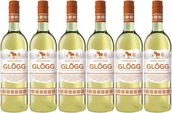 🥂 6 Flaschen Snöflingor Vinglögg aus Weißwein ab 17€ (statt 26€)