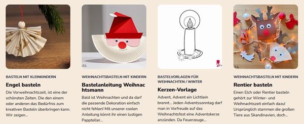 Kostenlos: Mit Kribbelbunt Weihnachtsdeko basteln