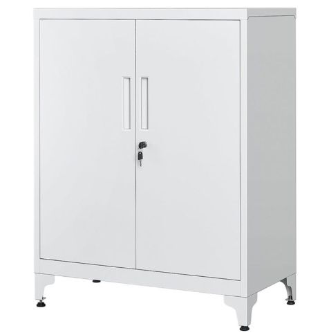 SONGMICS Mehrzweckschrank aus Stahl mit 2 Türen für 69,99€ (statt 108€)