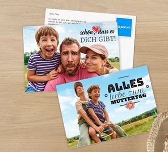 Pixum: Eine Valentinspostkarte gratis versenden