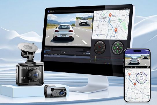 AZDOME GS63H Pro 4K/2,5K GPS WiFi Dashcam für 68,96€ (statt 82€)