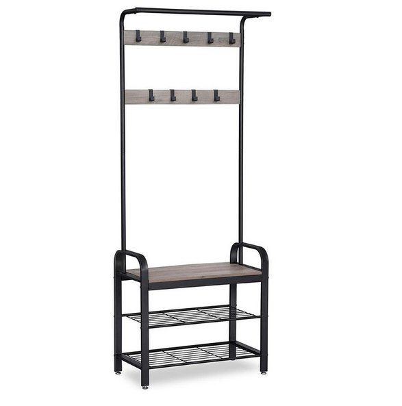 Vasagle Garderobenständer aus Metall mit 9 Haken für 33,99€ (statt 46€)