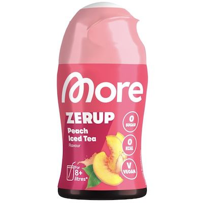 🍑 65ml MORE Zerup Peach Iced Tea für 4,74€ (statt 6€)