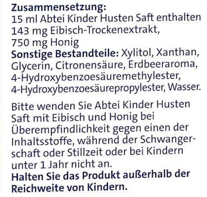 🤧 Abtei Kinder Hustensaft mit Erdbeergeschmack ab 4,61€ (statt 6€)
