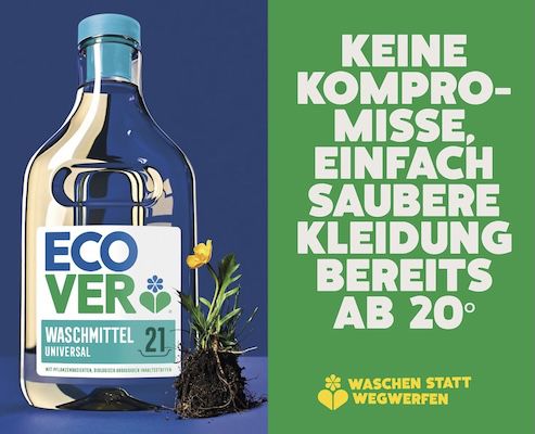 111 WL Ecover Feinwaschmittel Wolle & Feines ab 16,99€ (statt 24€)