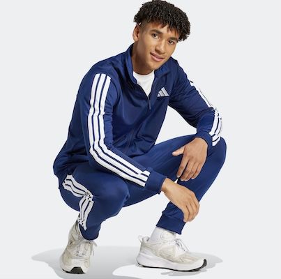 adidas Basic 3-Stripes Tricot Track Suit Trainingsanzug ab 36€ (statt 49€)