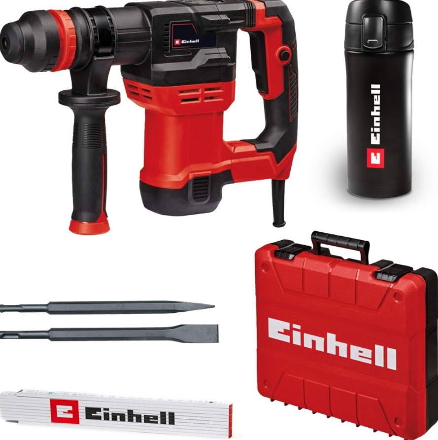 Einhell TE-DH 5 SDS Abbruchhammer mit reichlich Zubehör für 79,90€ (statt 100€)
