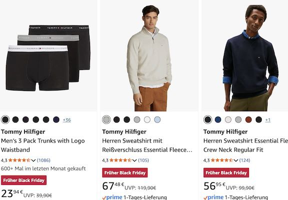 👕 Amazon: Tommy Hilfiger Sale bis  69%   z.B. Beanie für 23,95€ (statt 32€)