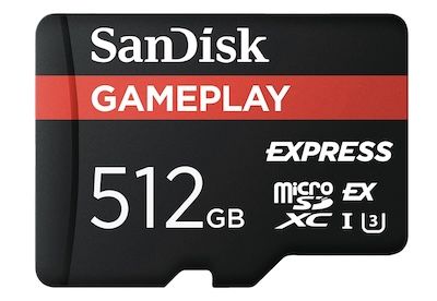 💾 SanDisk GamePlay microSD Karte mit 512GB für 99€ (statt 130€)