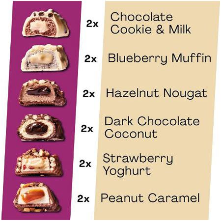 🍫 12er Pack MaxiNutrition Creamy Core Bar Mix Box ab 19€ (statt 25€)