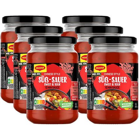 🥢 6x Maggi Magic Asia Chinese Style Süß-Sauer Sauce ab 11,60€ (statt 16€)