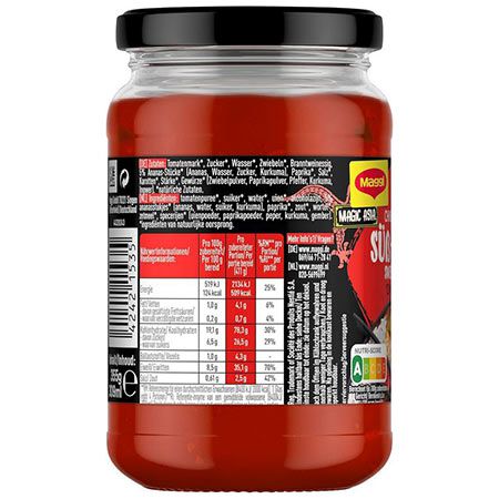🥢 6x Maggi Magic Asia Chinese Style Süß Sauer Sauce ab 11,60€ (statt 16€)