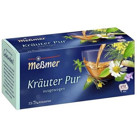 🍵 4 x 25er Pack Meßmer Kräuter pur Teebeutel ab 6,08€ (statt 8€)