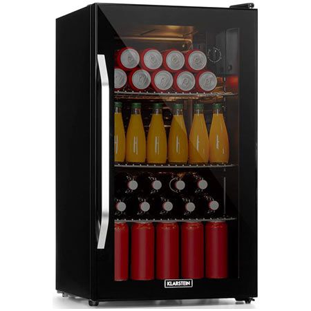 🧊 Klarstein Getränkekühlschrank mit 3 Ablagen, 80L für 215€ (statt 275€)