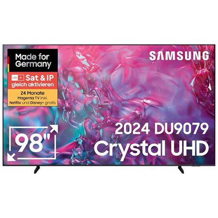 📺 Samsung GU98DU9079 – 98 Zoll (!) Crystal UHD 4K TV für 1.259€ (statt 1.399€)