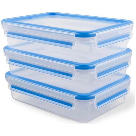 3er Set EMSA Clip & Close Frischhaltedosen, je 1,2 L für 10,99€ (statt 16€)