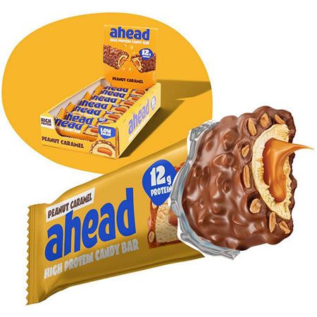 🍫 14er Pack ahead Protein Riegel Peanut Caramel ab 24,41€ (statt 32€)