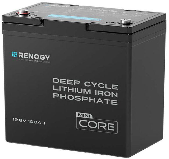 🔋 Renogy 12V 100Ah LiFePO4 Akku Core Mini für 153,99€ (statt 208€)