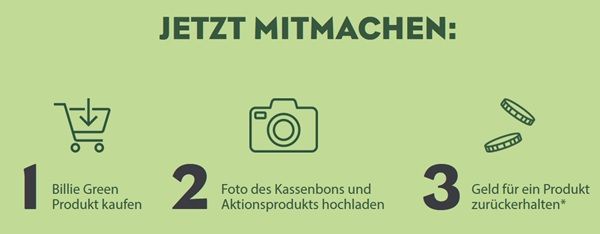 Wieder da! Billie Green gratis ausprobieren