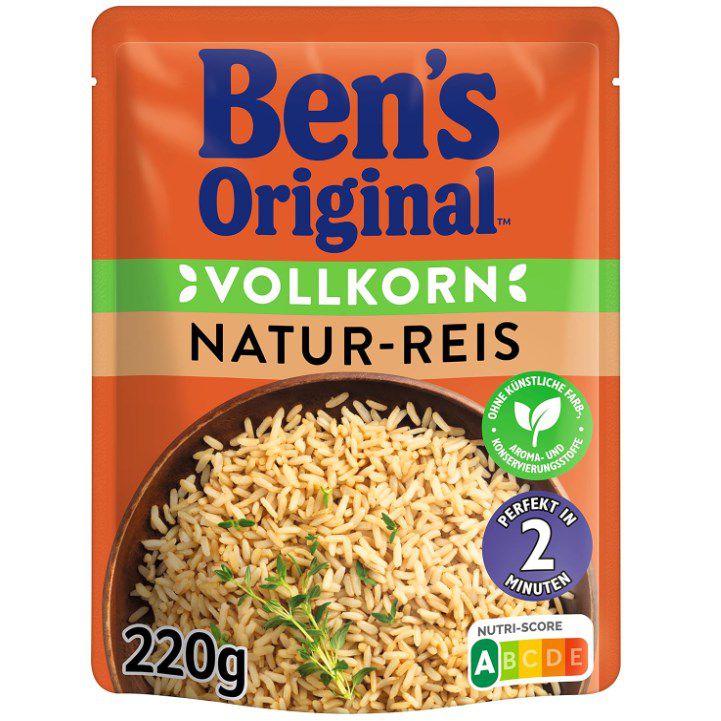 6x 220g Ben’s Original Express-Reis Naturreis ab 8,89€ (statt 14€)