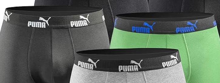 🩲 6er Pack PUMA Basic Black Limited Edition Boxershort für 28,99€ (statt 38€)
