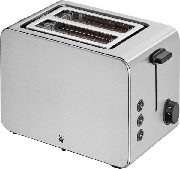 🍞 WMF Stelio 2 Scheiben Toaster mit Brötchenaufsatz für 39,99€ (statt 49€)