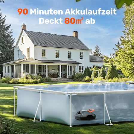 🌊 Gosvor LiteVac 800 DE Poolroboter bis 80m² für 125€ (statt 169€)
