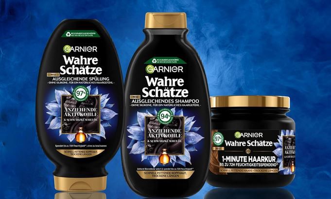 Garnier Haarpflege Set mit Shampoo, Spülung & Haarkur ab 7,46€ (statt 10€)