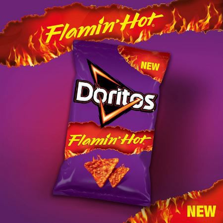 🌶️ 14er Pack Doritos Flamin Hot Nachos   Extra Scharf & Knusprig für 16,49€ (statt 21€)