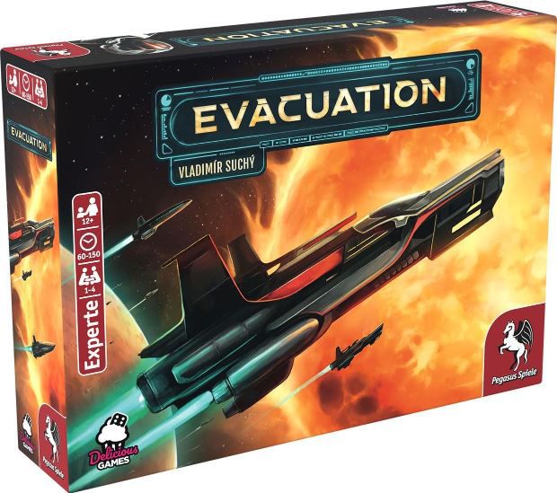 Pegasus Spiele 56260G Evacuation Brettspiel für 41,44€ (statt 53€)