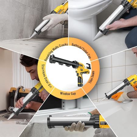 TaskStar Akku Kartuschenpresse inkl. Akkus für 65,99€ (statt 120€)