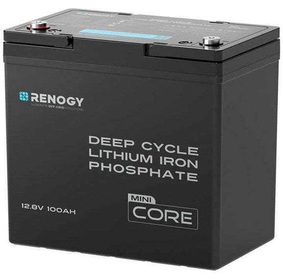 🔋 Renogy 12V 100Ah LiFePO4 Akku Core Mini für 153,99€ (statt 208€)