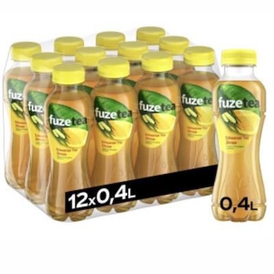 12x 400ml Fuze Tea Schwarzer Tee Zitrone- & Zitronengras ab 8,99€ (statt 16€)