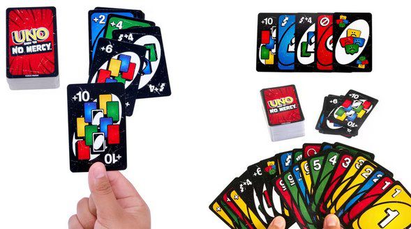 🎴 UNO Show `em No Mercy mit 56 zusätzliche Karten für 3,99€ (statt 9€)