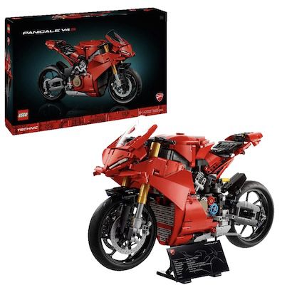 LEGO Technic 42202 Ducati Panigale V4 S Motorrad Bausatz für 124,36€ (statt 146€)