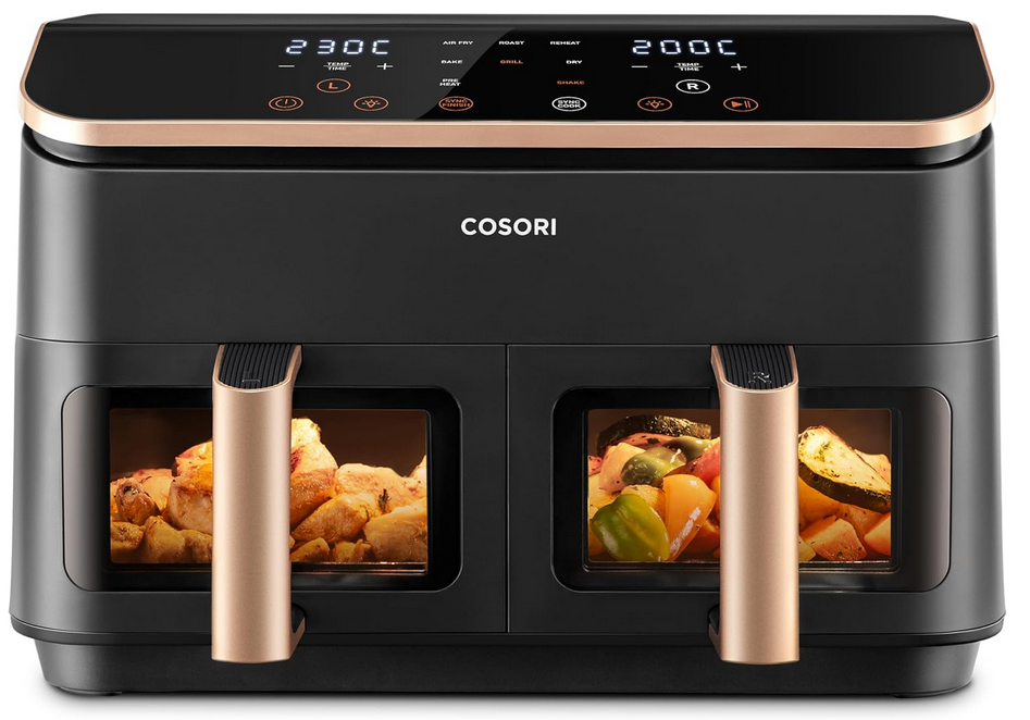 🍟COSORI CAF R903 Airfryer Doppelkorb 8,5l für 169,99€ (statt 200€)