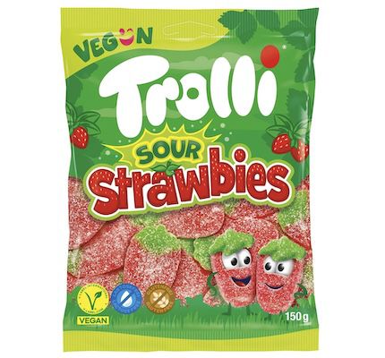 Trolli Sour Strawbies 150 g ab 0,79€ (statt 1,09€)