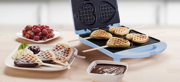 🧇 Bestron Waffeleisen für Herzwaffeln am Stiel ab 18,69€ (statt 32€)