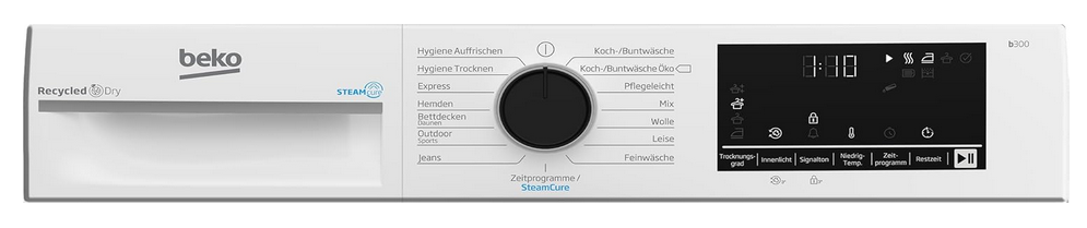 Beko B3T3249S Wärmepumpentrockner Steam 9kg für 471€ (statt 699€)
