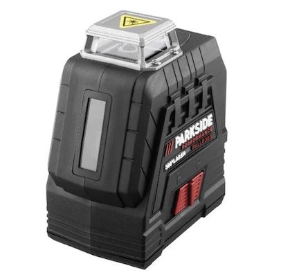 Parkside PKLLP 360 B3 Performance Akku Kreuzlinien Rotationslaser Green für 55,94€ (statt 66€)