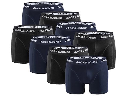 🩲 16er Pack Jack & Jones Basic Trunk Boxershorts für 48€ (statt 65€)