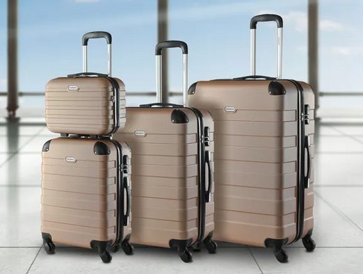 Monzana Essential Hartschalenkoffer Set + Beautycase für 95,94€ (statt 167€)