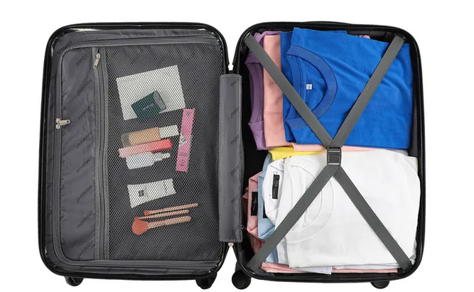 Monzana Essential Hartschalenkoffer Set + Beautycase für 95,94€ (statt 167€)